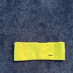 TRIANGL neon yellow bandeau top